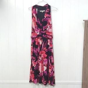 💜3/$25 Floral Evan Picone Sleeveless Dress